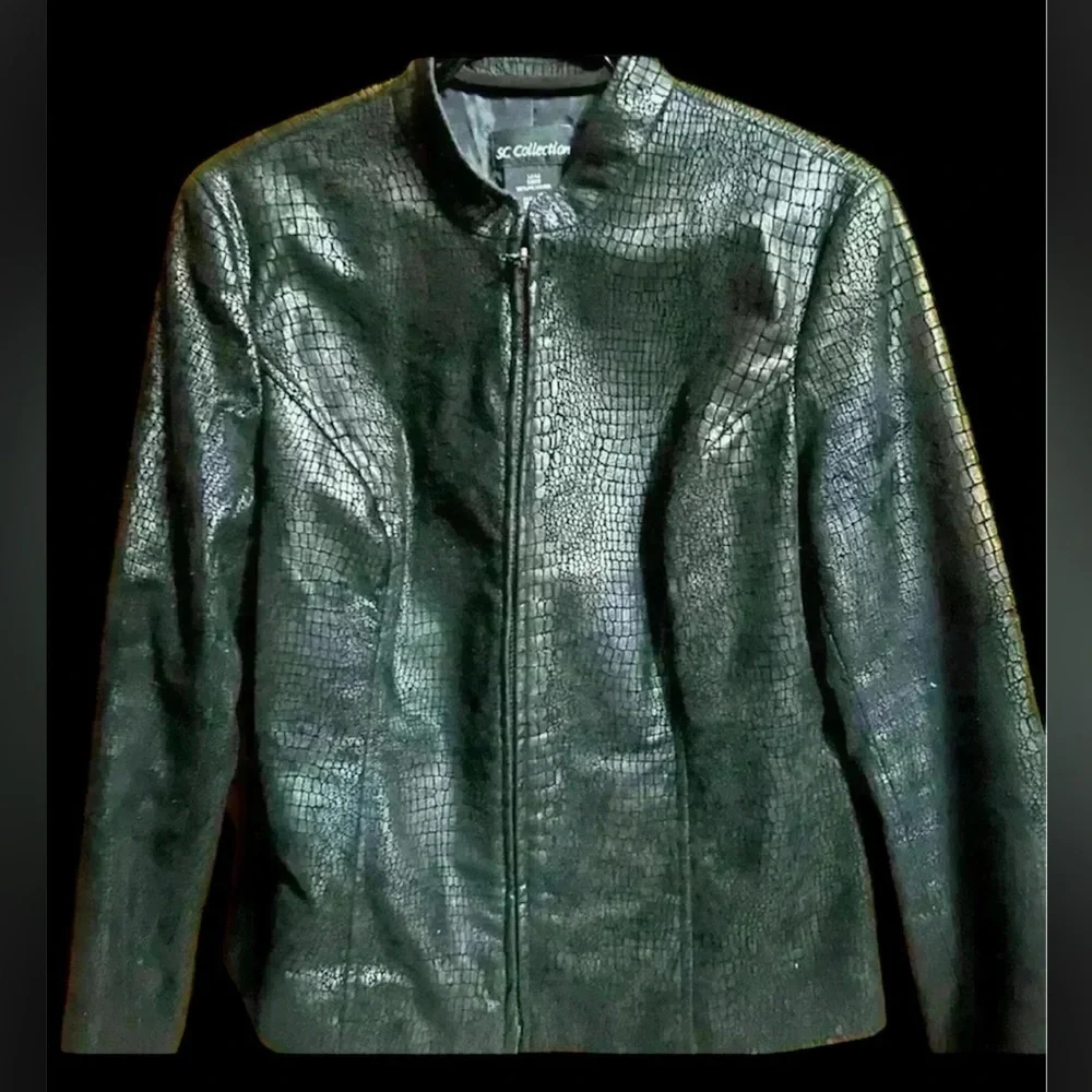 SC Collection polyester zip jacket - Picture 1 of 4